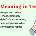 ALR Meaning in Text