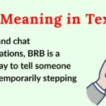BRB Meaning in Text