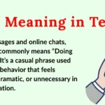 DTM Meaning in Text