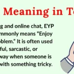 EYP Meaning in Text