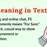 FS Meaning in Text