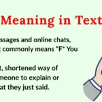 FYM Meaning in Text