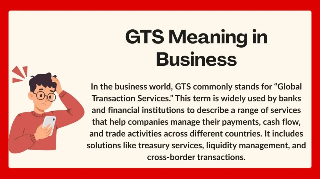 GTS Meaning in Business