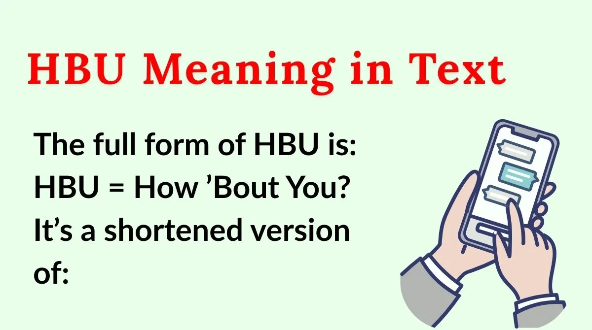 HBU Meaning in Text