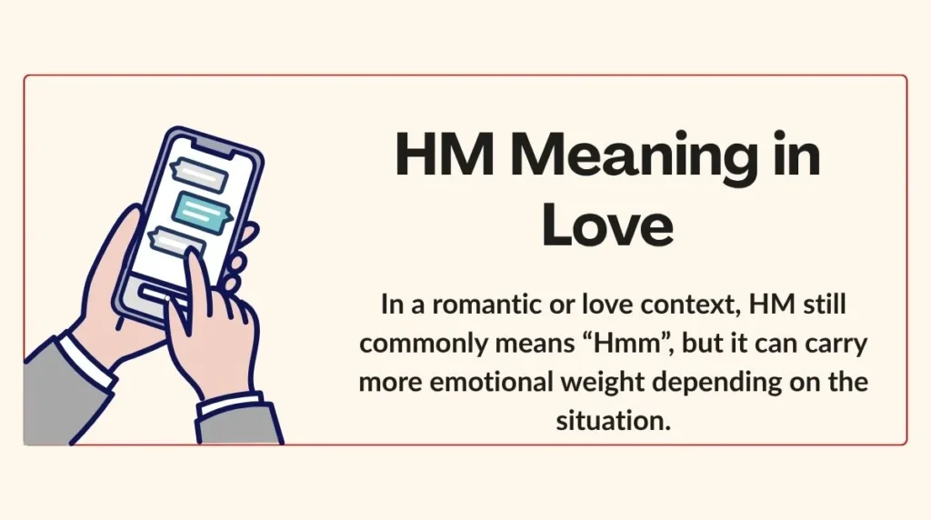 HM Meaning in Love