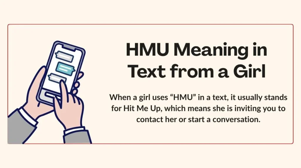 HMU Meaning in Text from a Girl