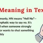 HN Meaning in Text