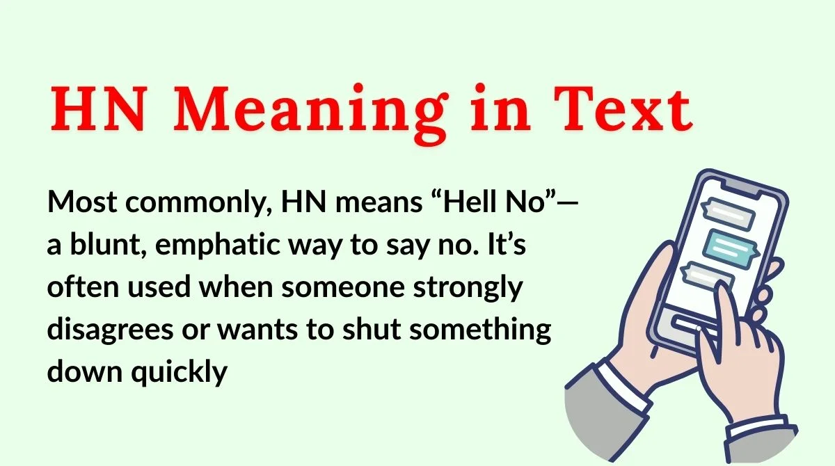 HN Meaning in Text