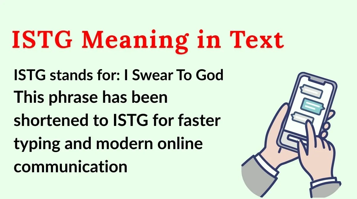 ISTG Meaning in Text