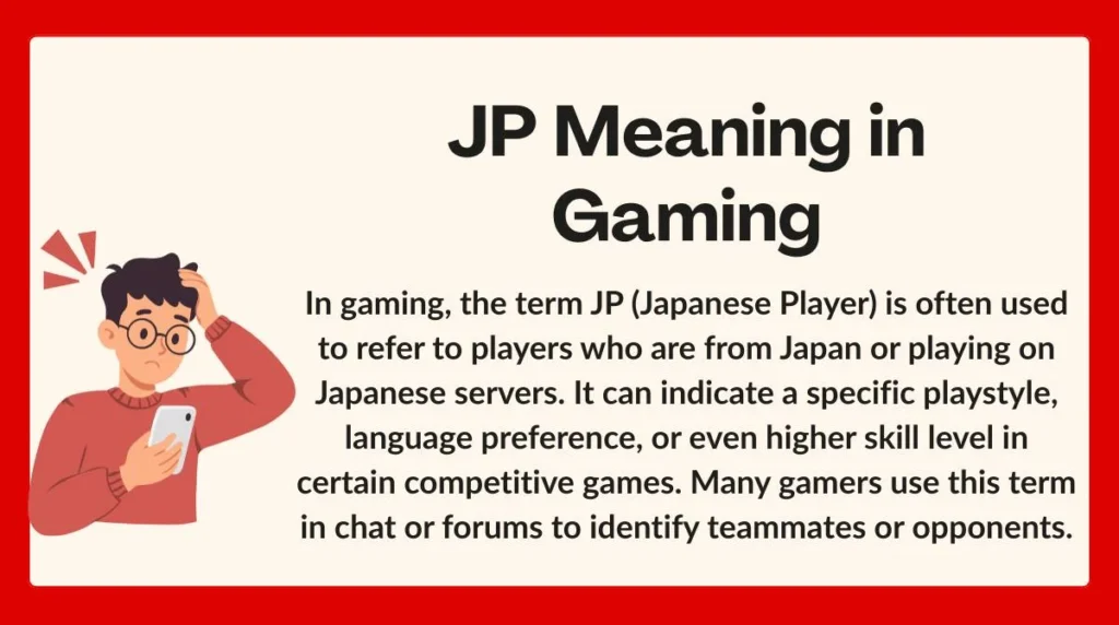 JP Meaning in Gaming
