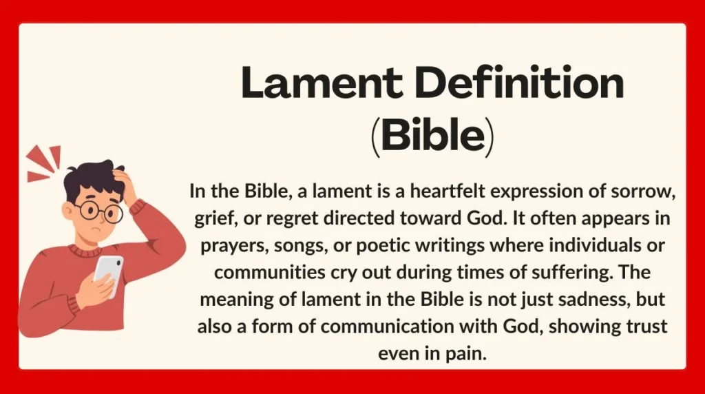 Lament Definition (Bible)