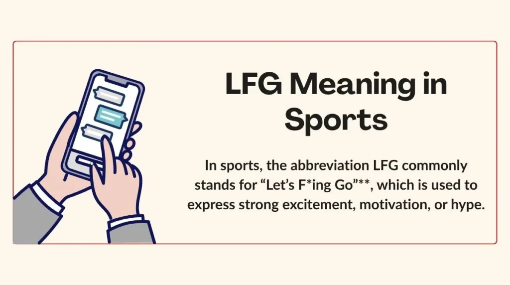 LFG Meaning in Sports