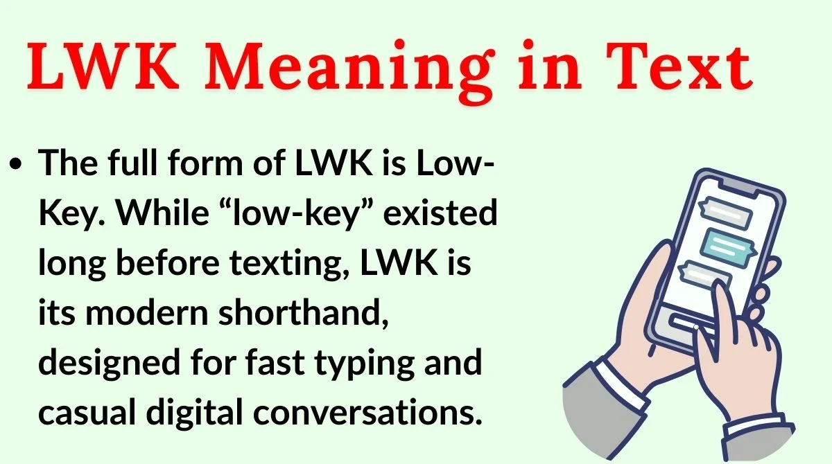 LWK Meaning in Text