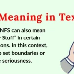 NFS Meaning in Text