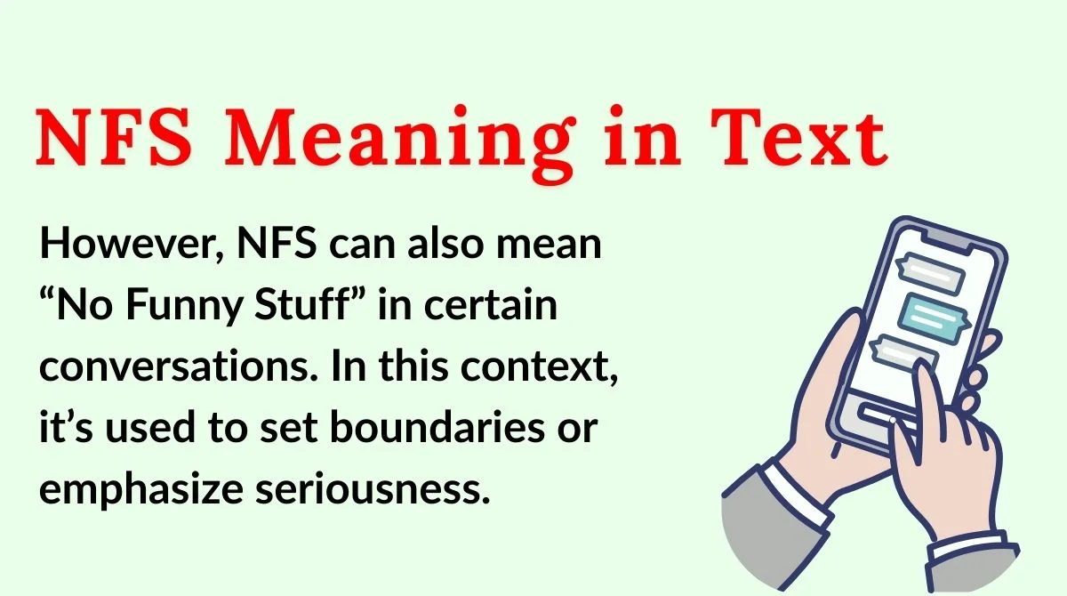 NFS Meaning in Text