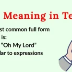 OML Meaning in Text