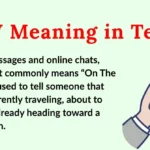 OTW Meaning in Text