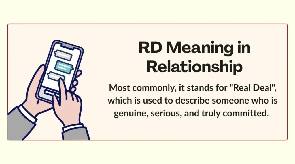 RD Meaning in Relationship