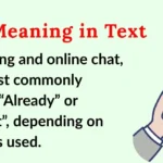 RD Meaning in Text