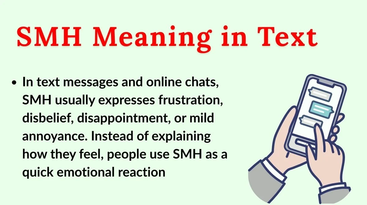 SMH Meaning in Text