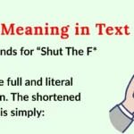 STFU Meaning in Text