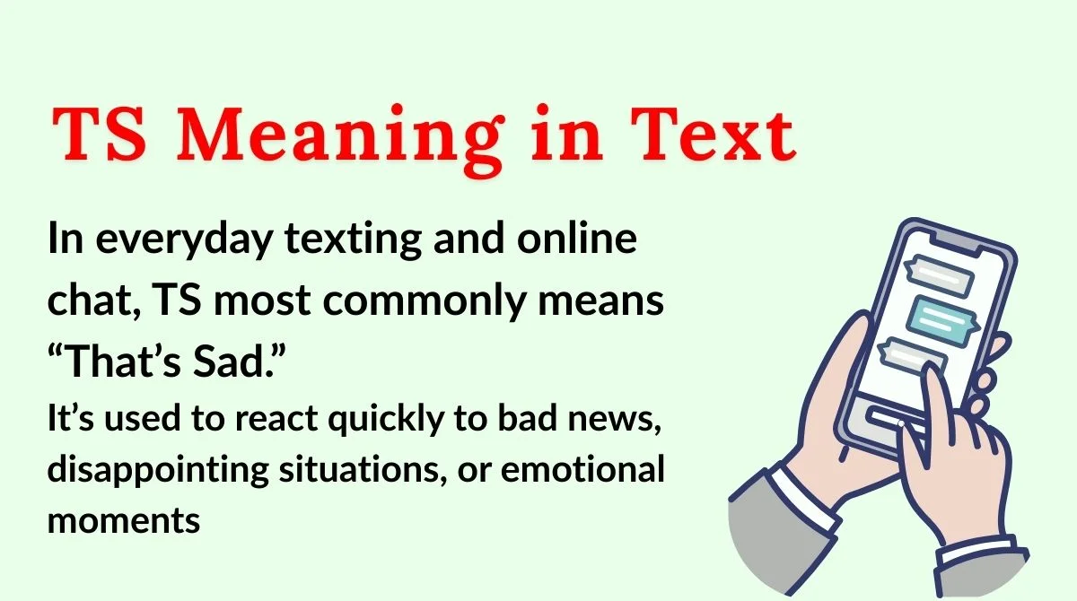 TS Meaning in Text