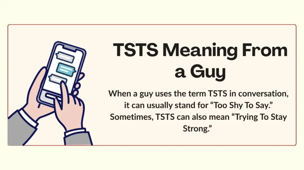 TSTS Meaning From a Guy