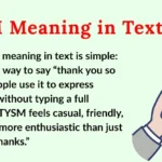 TYSM Meaning in Text