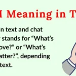 WTM Meaning in Text