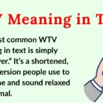 WTV Meaning in Text