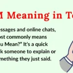 WYM Meaning in Text