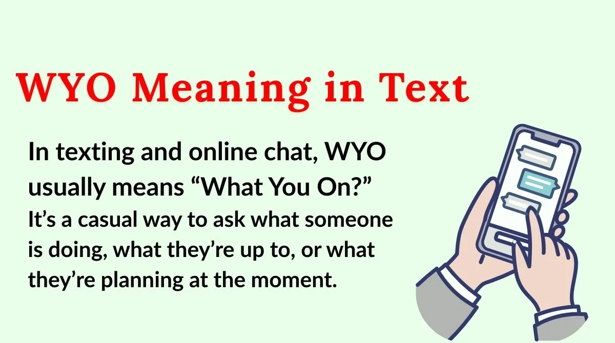 WYO Meaning in Text