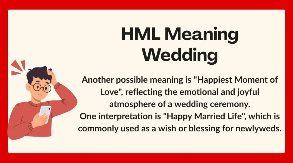 HML Meaning Wedding