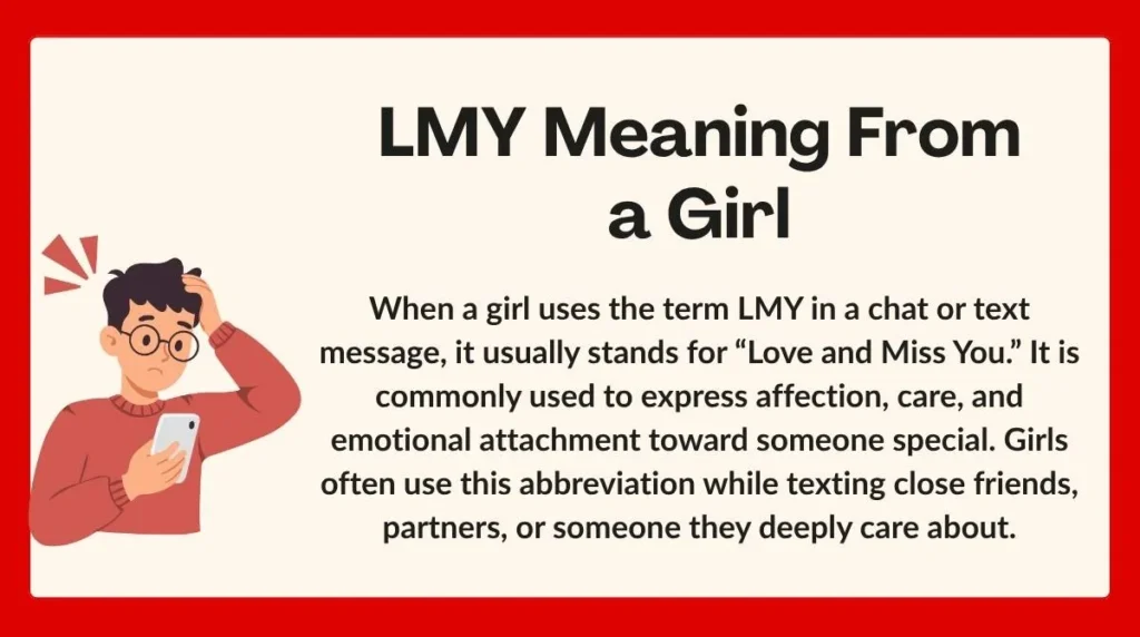 LMY Meaning From a Girl