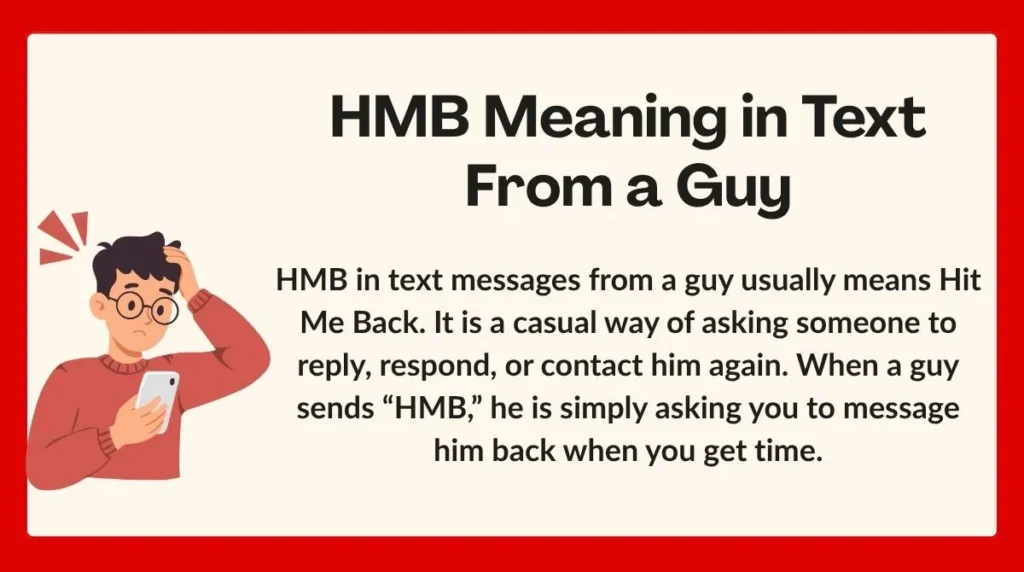 HMB Meaning in Text From a Guy