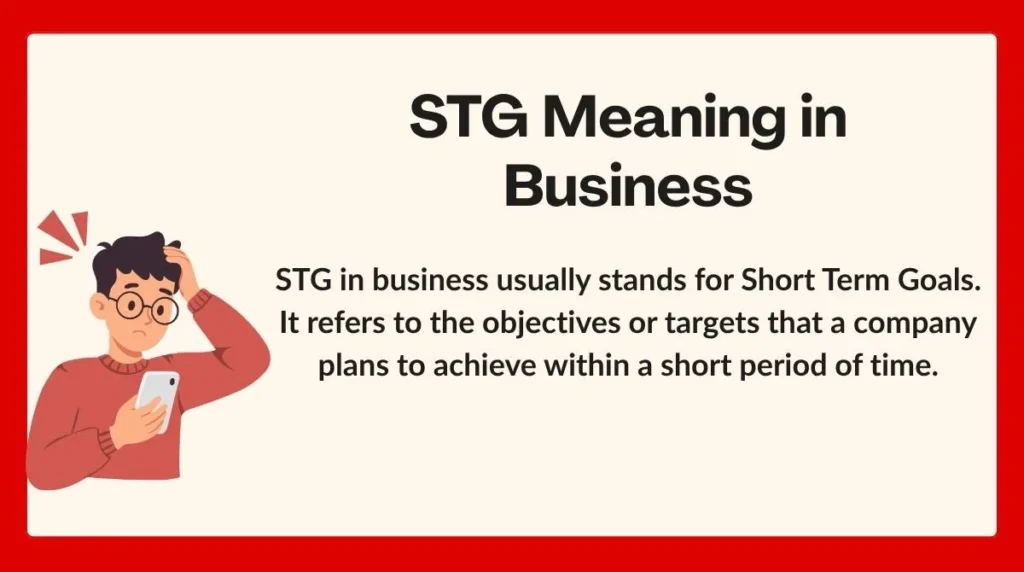 STG Meaning in Business